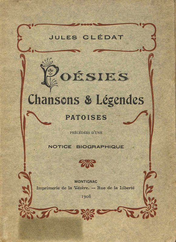 Poésies, chansons & légendes patoises