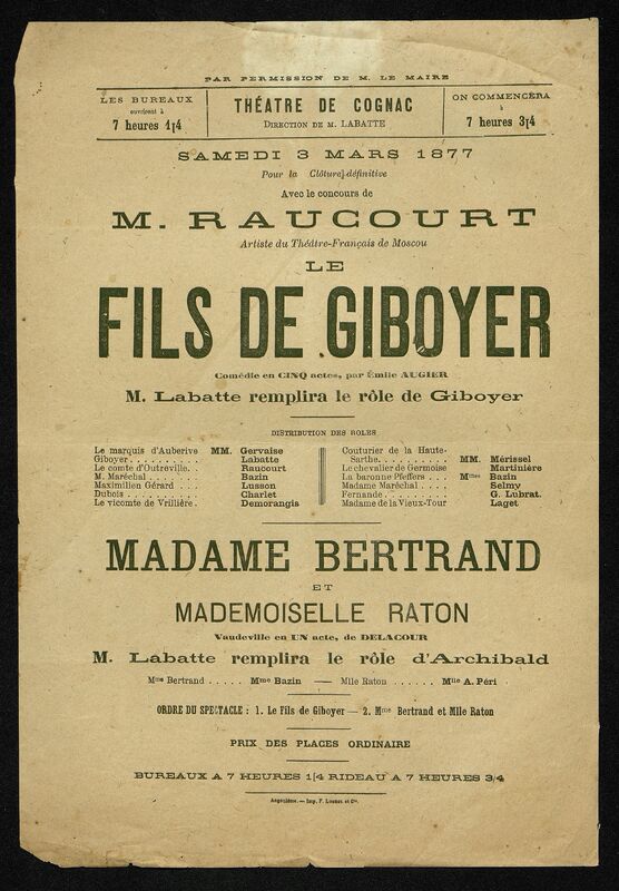 Le Fils de Giboyer