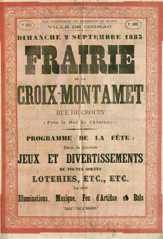 Programme du Théâtre des variétés