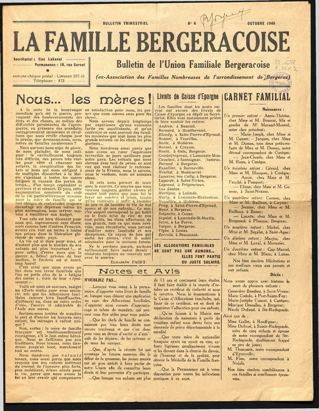 La Famille bergeracoise