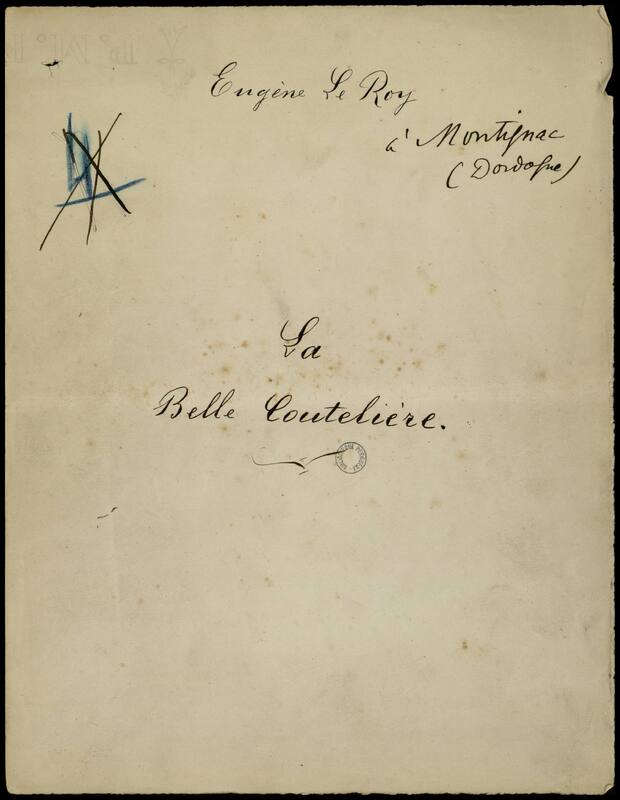 La Belle Coutelière