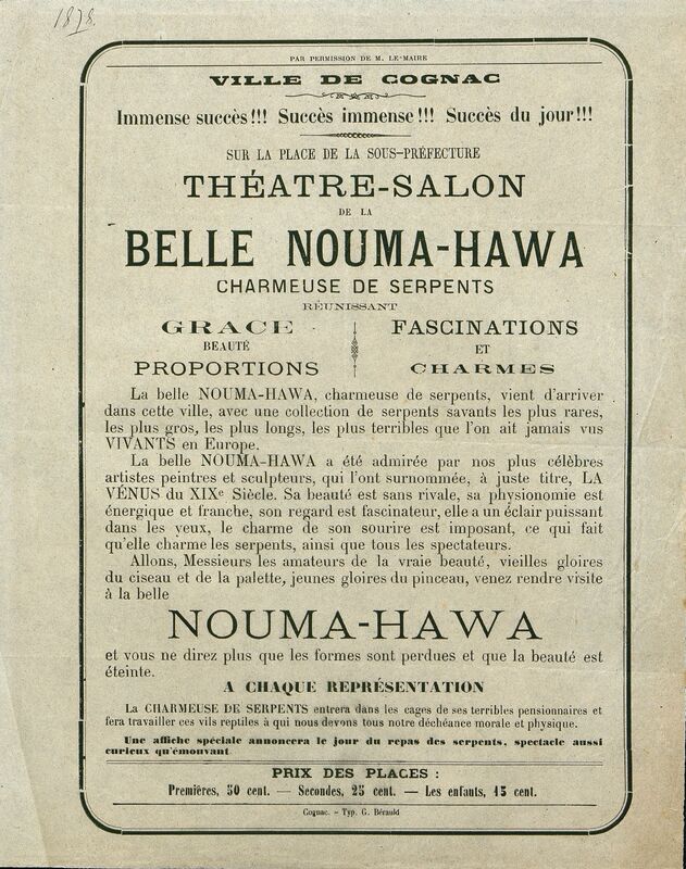 Théâtre de salon de la Belle Nouma-Hawa