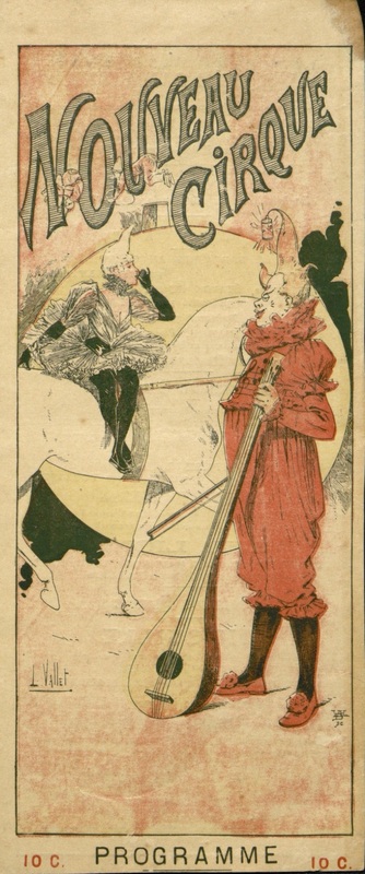 Programme du Nouveau cirque