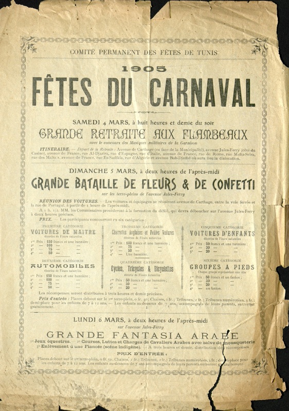 Fêtes du Carnaval 1903