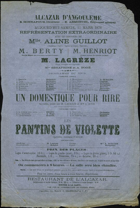 Un domestique pour rire