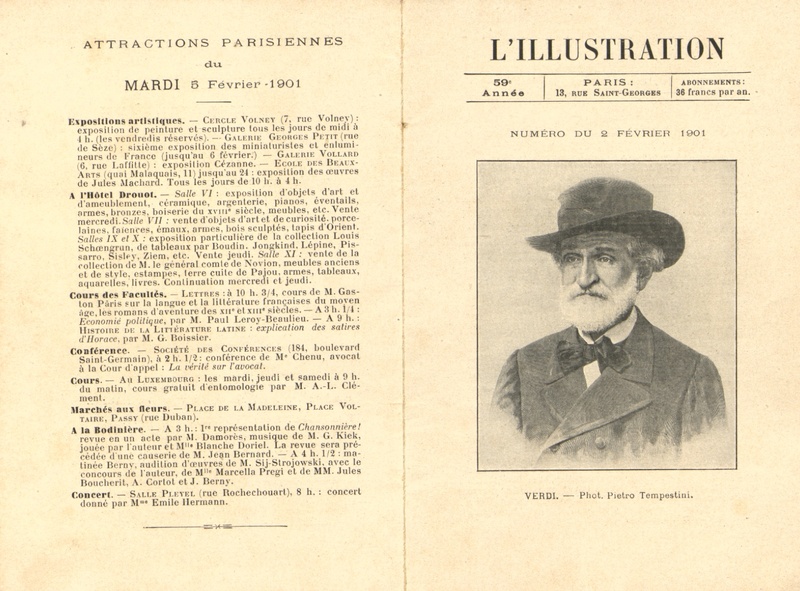 Théâtre National de l'Odéon. Soirée populaire à prix réduits. Programme du Théâtre national de l'Odéon