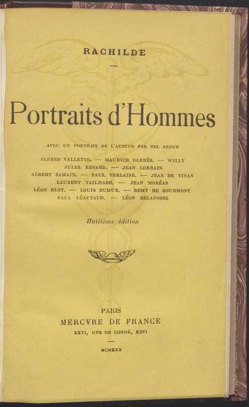 Portraits d'Hommes