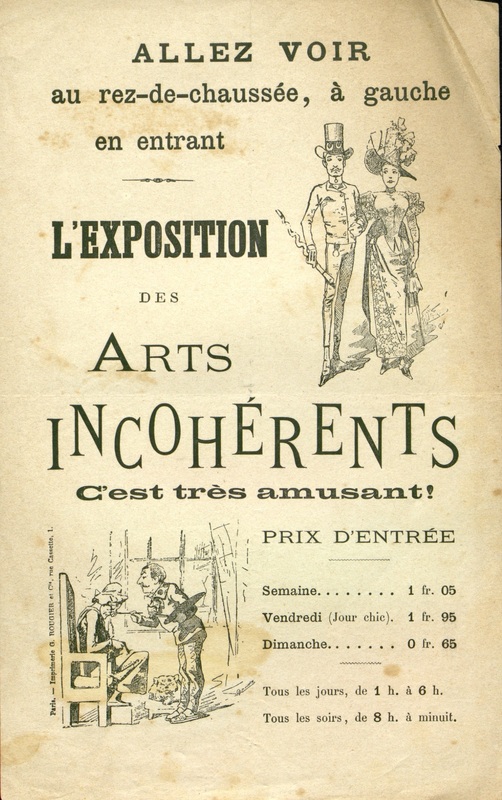 L'exposition des arts incohérents
